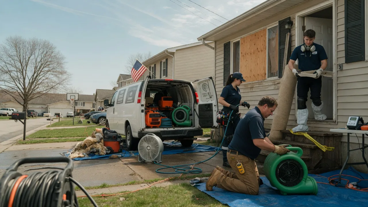 Water Damage Restoration in Beverly, WV near me